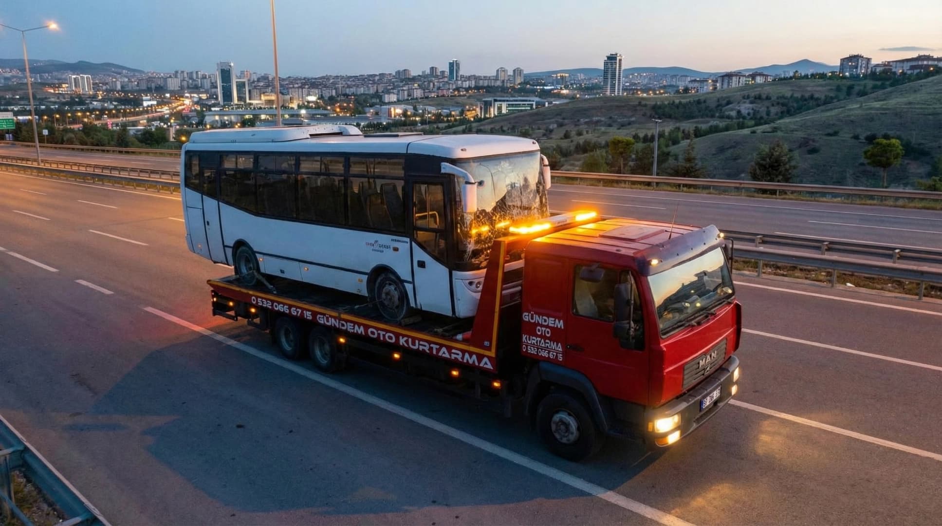 Gündem Oto Kurtarma Hizmet Bölgeleri